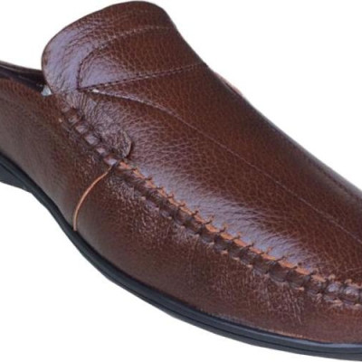 Dép bít mũi nam BIGSIZE da bò cao cấp Trường Hải BM056