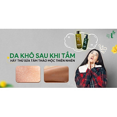 [200ml]-Sữa tắm thiên nhiên Tâm Bình An chăm sóc da chiết xuất từ nguyên liệu thiên nhiên, mang đến hiệu quả vượt trội trong việc làm sạch và nuôi dưỡng làn da từ sâu bên trong