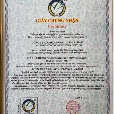 Trà Gừng Đen Ogatea