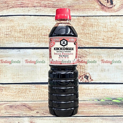 Nước Tương Kikkoman Special Fragrance (Hương Vị Đặc Biệt) 600ML