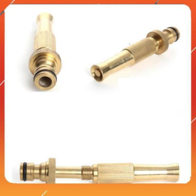 ️Evoucher Bộ dây vòi xịt nước rửa xe, tưới cây , tăng áp 3 lần, loại 3m, 5m 206587 cút sập,nối nhựa vàng+  đai