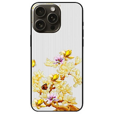 Ốp lưng dành cho Iphone 15 - Iphone 15 Plus - Iphone 15 Pro - Iphone 15 Pro Max - Tiểu Cảnh Vàng - Hàng Chính Hãng
