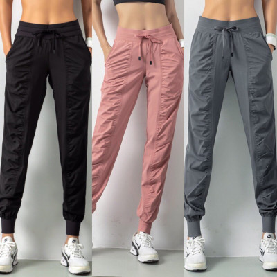 Quần Jogger Nữ Vải Dù Cao Cấp Phong Cách Thể Thao