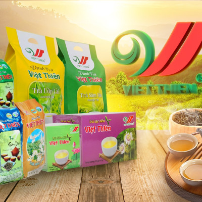 Trà Olong Việt Thiên - Hương Vị Bình Yên - Danh Trà Việt Thiên gói 100g
