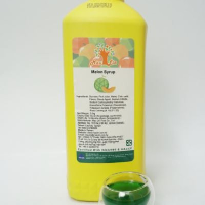 Siro Dưa lưới MauLin (MauLin Melon Syrup) Chai 2.5Kg - Nguyên liêu pha chế trà sữa hương thơm hảo hạng