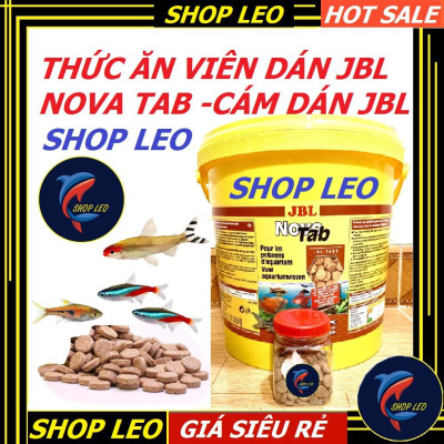 Cám dán JBL và Tropical Vitality Color cho cá cảnh - thức ăn dán cao cấp - shopleo - phụ kiện thủy sinh