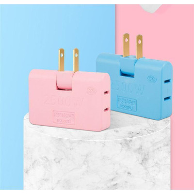 Bộ Chia Ổ Cắm Điện Dẹp 1 Ra 3 2500W Xoay 180 Độ