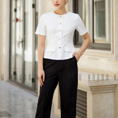 Quần đen ống đứng NGADO