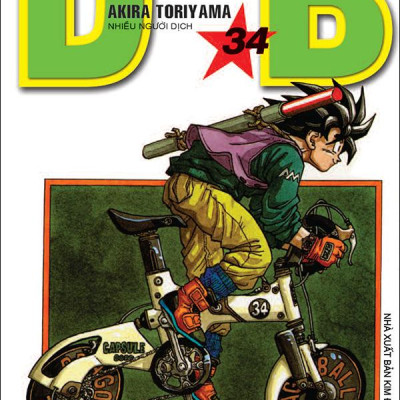 Sách - Dragon Ball - 7 Viên Ngọc Rồng - Tập 34 - Người Kế Thừa Của Goku (Tái Bản 2025)
