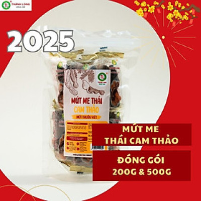 MỨT ME THÁI CAM THẢO THÀNH LONG 200G - VIỆT NAM