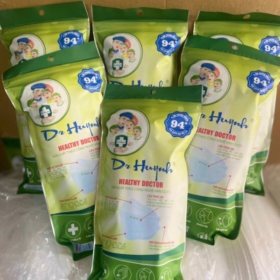 [CHÍNH HÃNG] khẩu trang 4 lớp KF94 kháng khuẩn, chống bụi mịn, công nghệ 4D Hàn Quốc