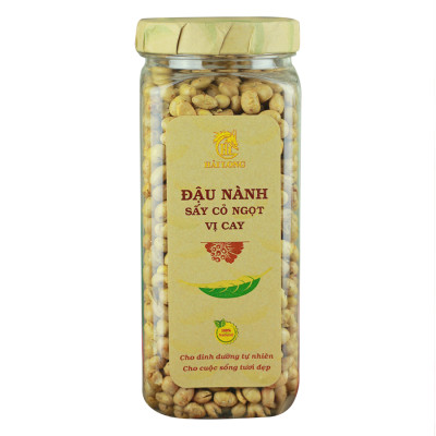 Combo 5 Hũ Đậu Nành Sấy Cỏ Ngọt Vị Cay Hải Long (230g / Hũ)