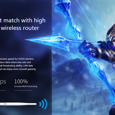 USB Wifi Chuẩn N Tốc Độ 300Mbps Tenda U1 - Hàng Chính Hãng